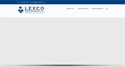 Desktop Screenshot of lexcowealth.com